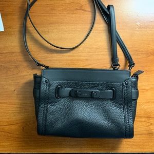 Leather Coach Crossbody Purse